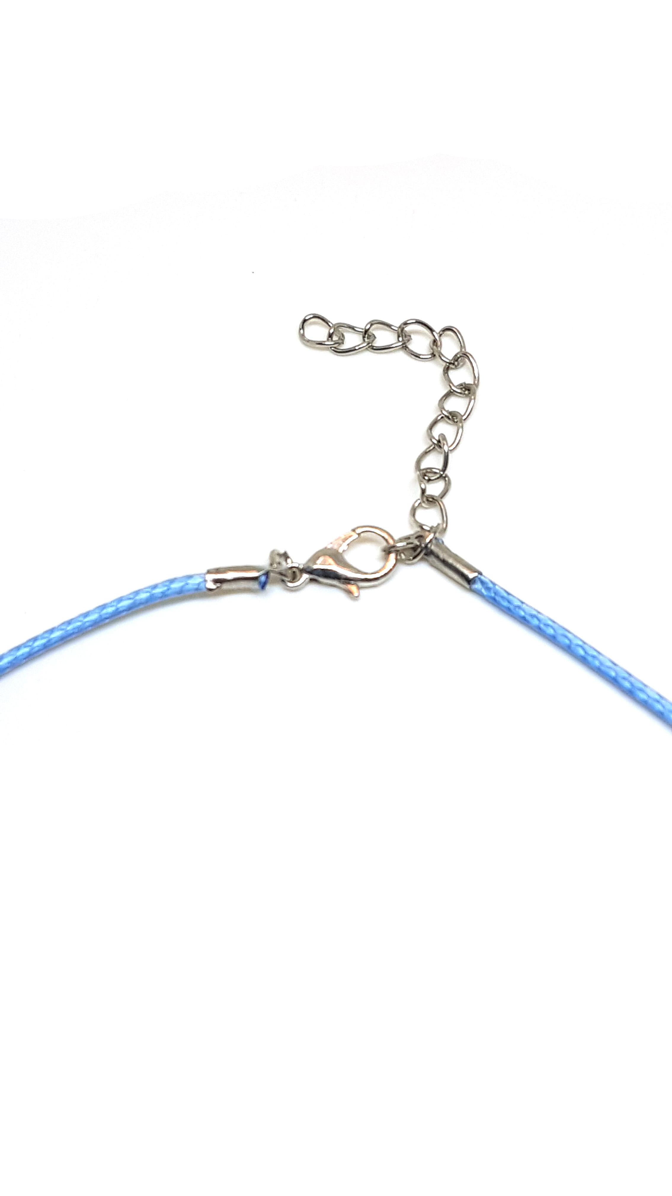 Leder Kette in Blau