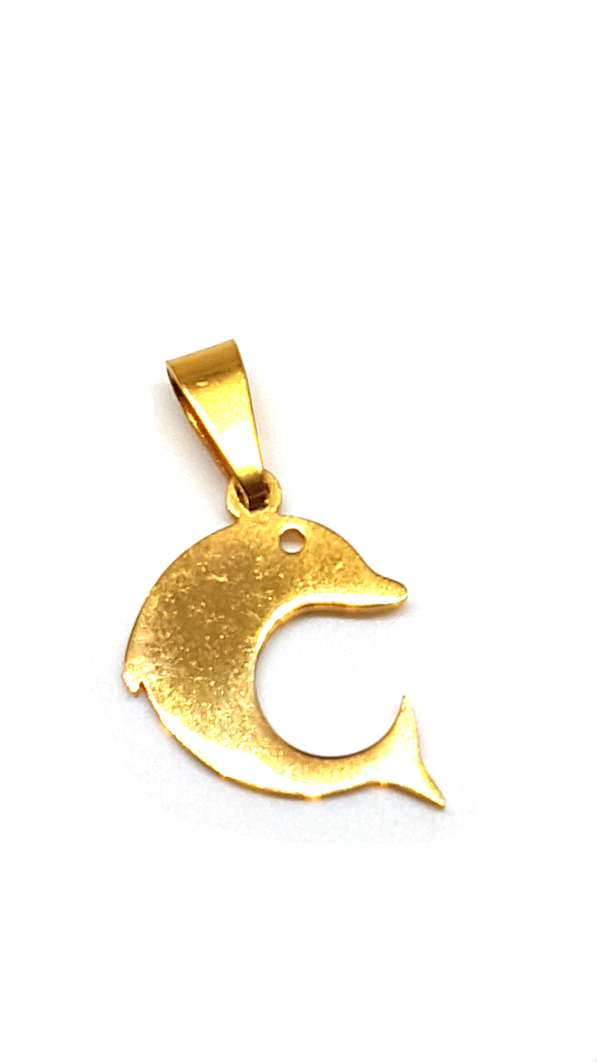 Delfin Edelstahl Anhänger