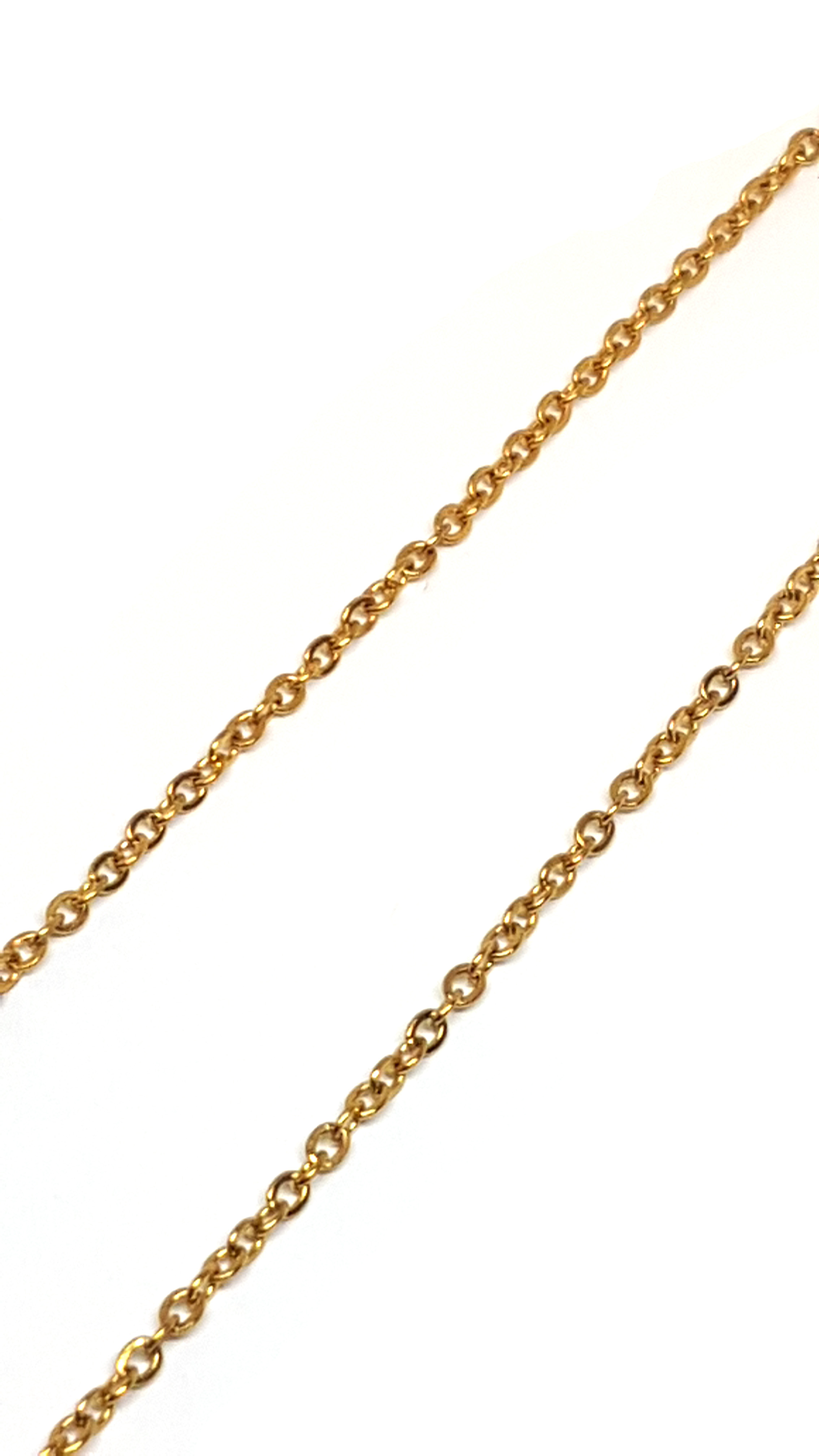 Herz Kette aus Edelstahl 97cm