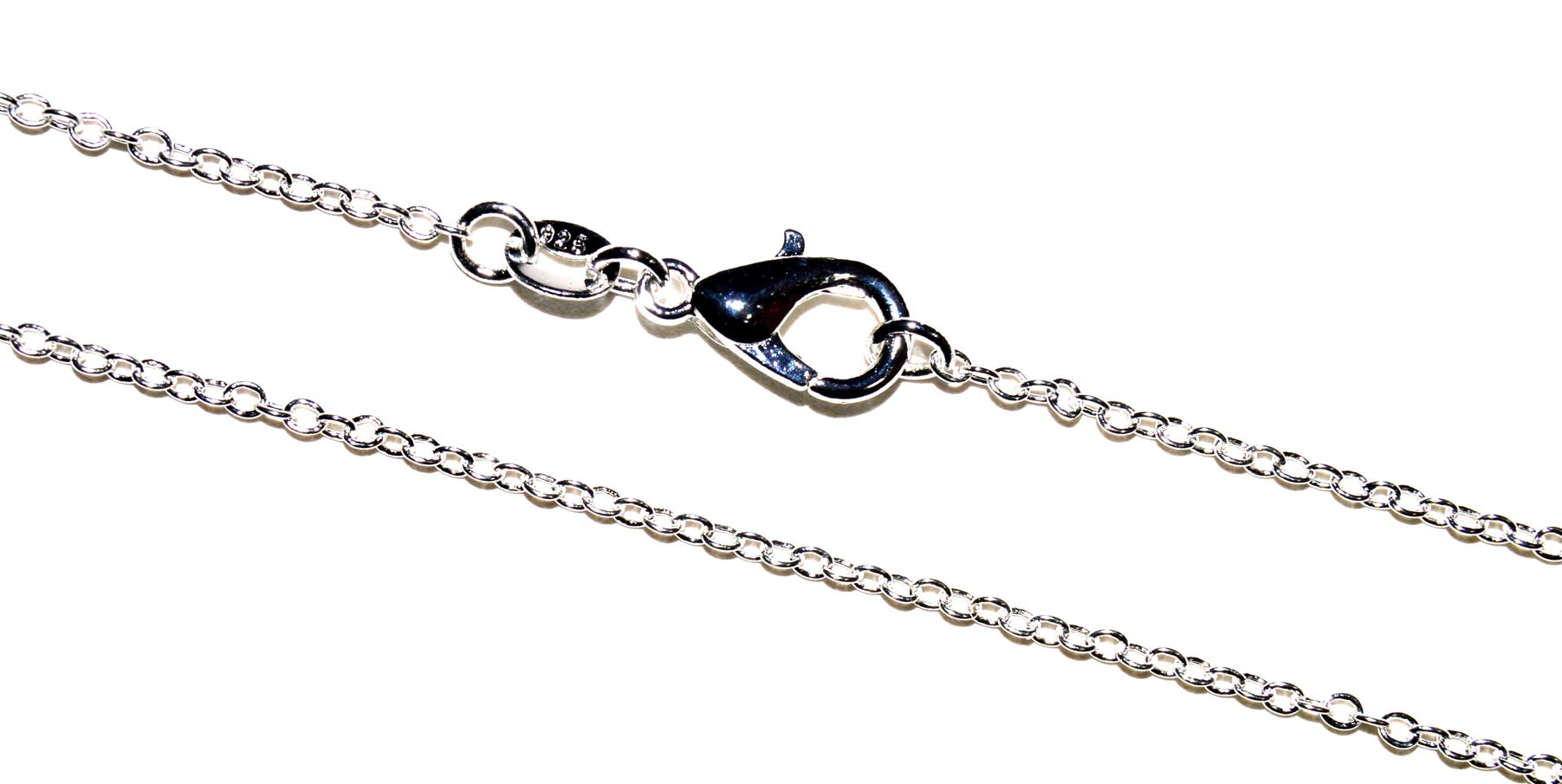 Hase Anhänger mit Silber Kette 45cm