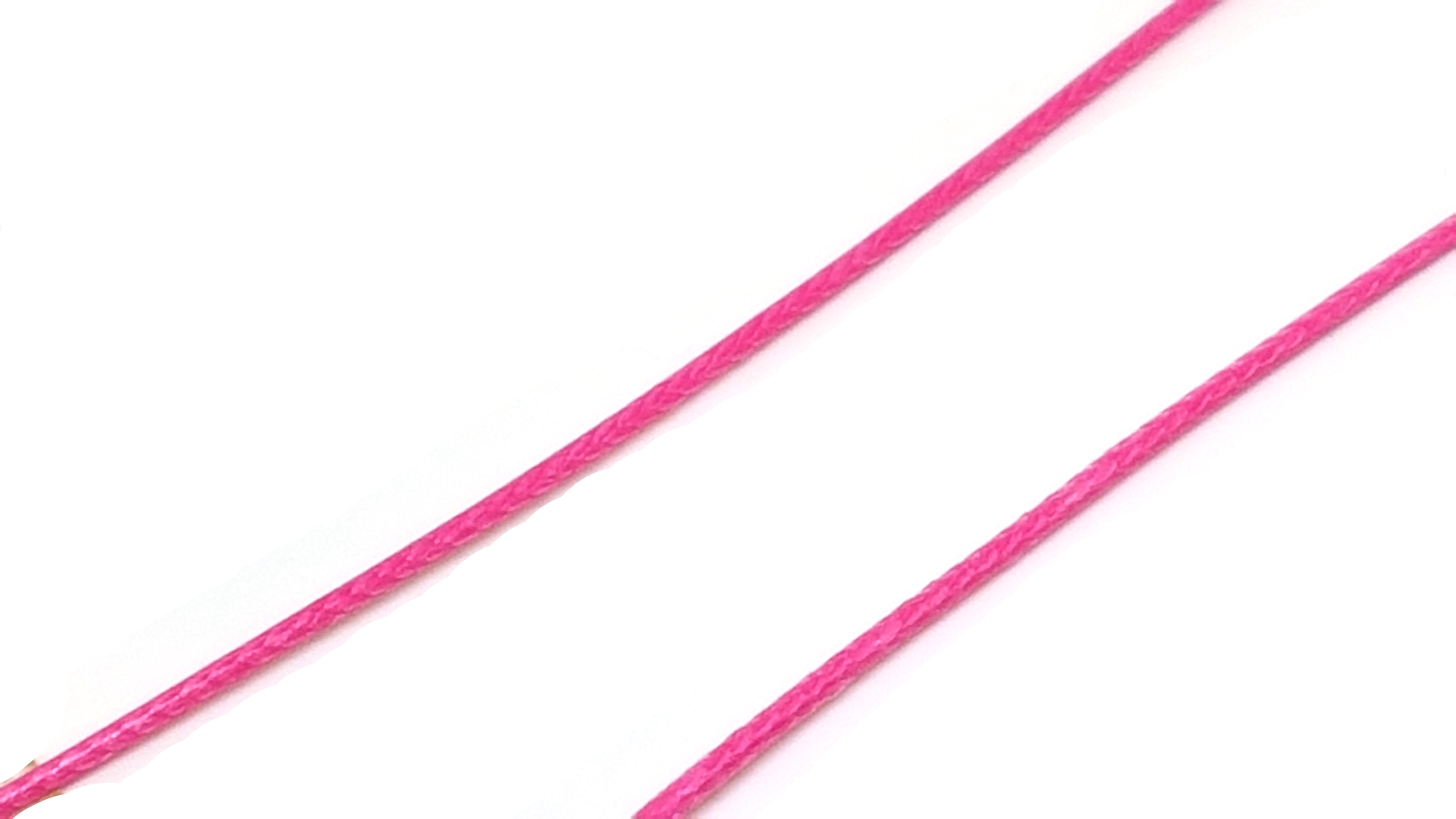 Leder Kette in Pink
