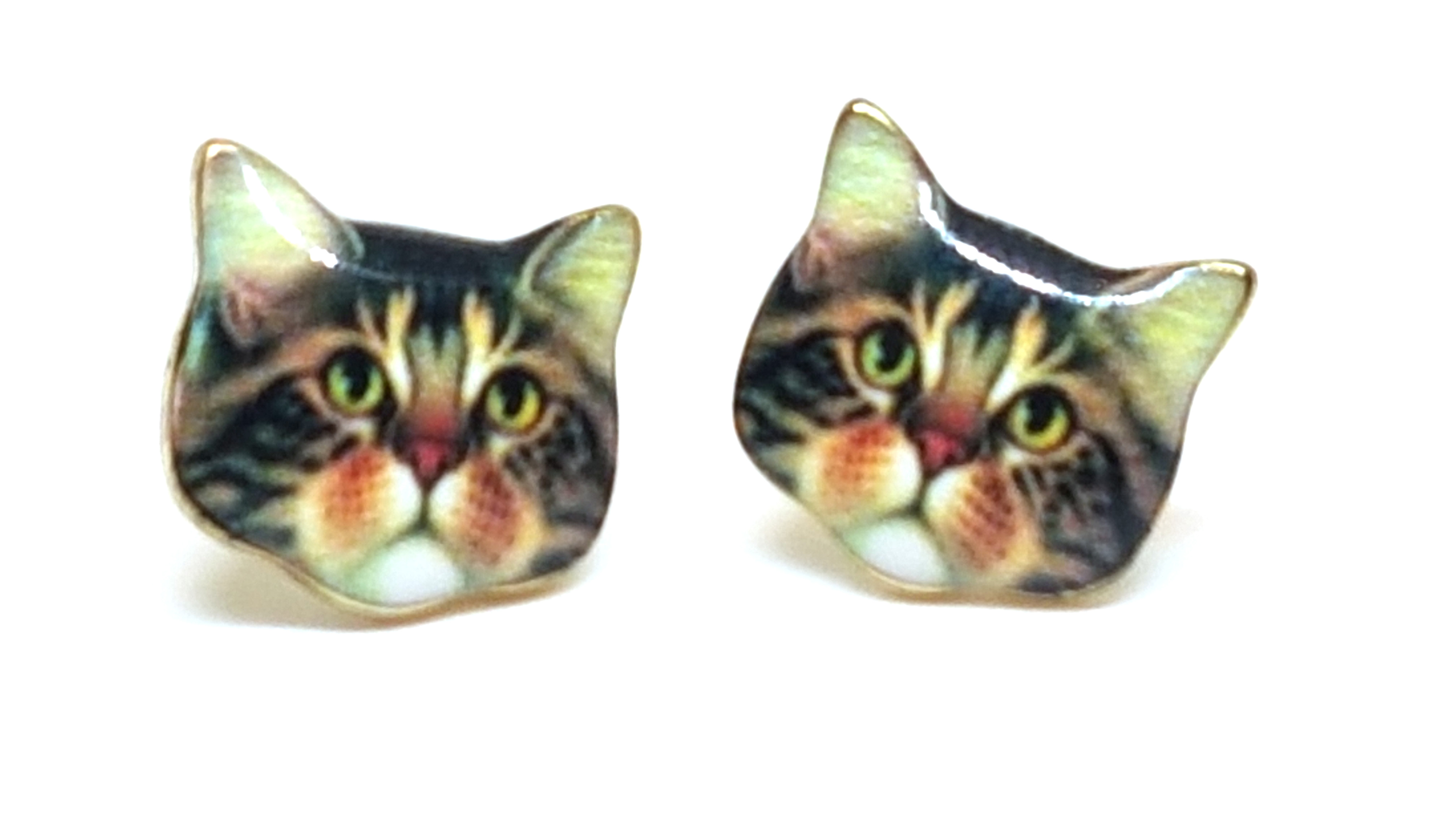 Katzen Ohrstecker