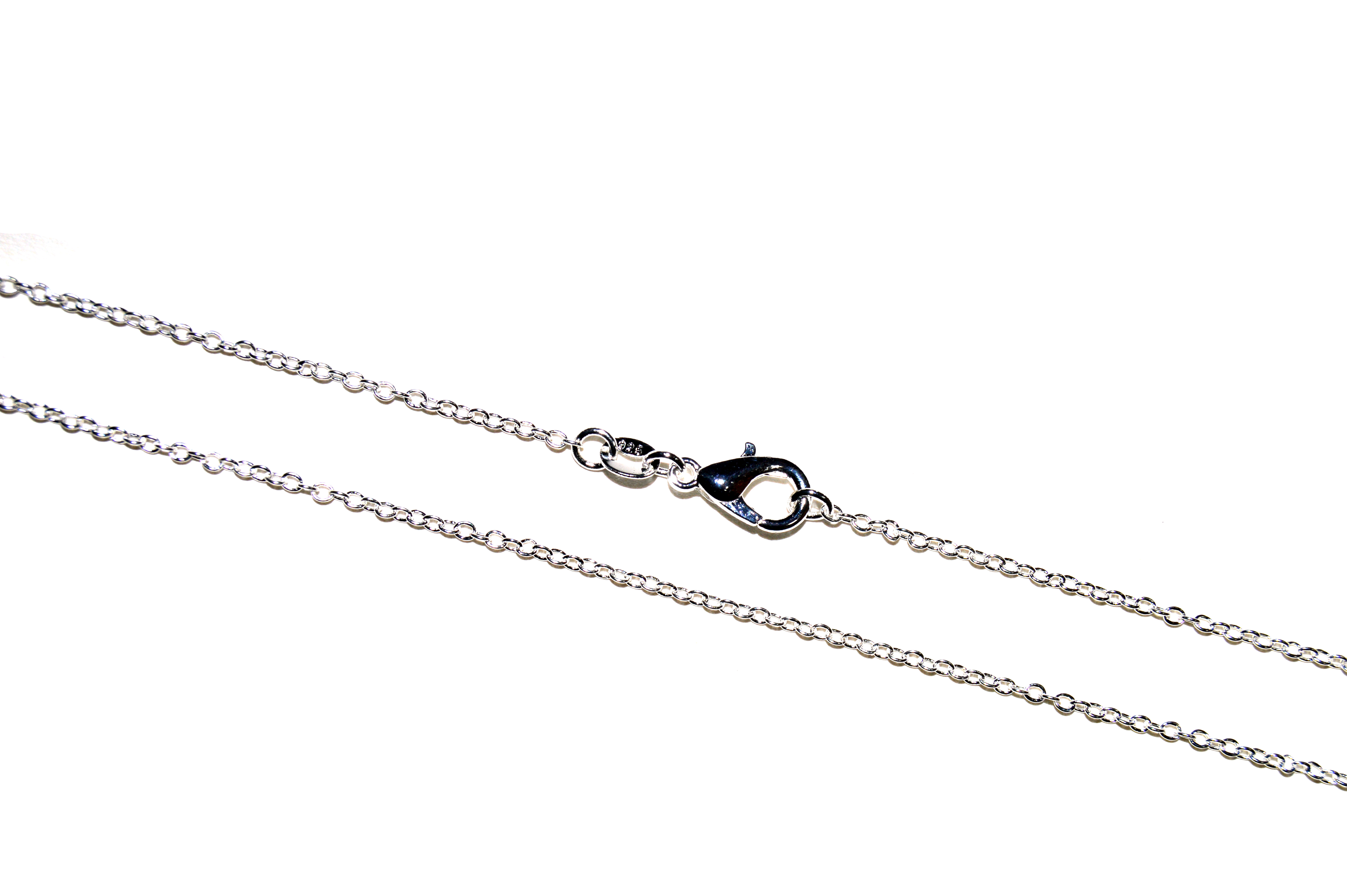Hexe Anhänger mit Silber Kette 45cm